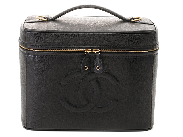 【CHANEL】シャネル　ゴールドココマーク衣類ハンガー7本おまとめベロア黒 シャネル CHANEL ココマーク 2wayチェーントートバッグ ブラック