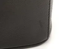 CHANEL シャネル ココマーク 2way横型バニティ ブラック/ゴールド金具 キャビア【431】Y