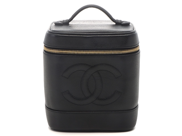 CHANEL シャネル バニティバッグ 縦型バニティ ブラック