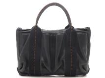 HERMES エルメス 2wayバッグ ハンドバッグ/ショルダーバッグ  キャラバンホリゾンタルPM レザー ブラック/シルバー金具 【472】YY