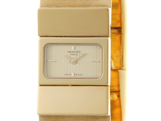 P197 HERMES　エルメス ロケ クォーツ　稼働中　レディース　箱 P197 HERMES エルメス ロケ クォーツ 稼働中 レディース 箱