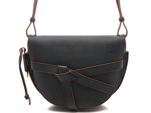 【ヴィンテージ】Rank:B☆LOEWE ブラック＆ブラウン S バッグ LOEWE – BRAND GET