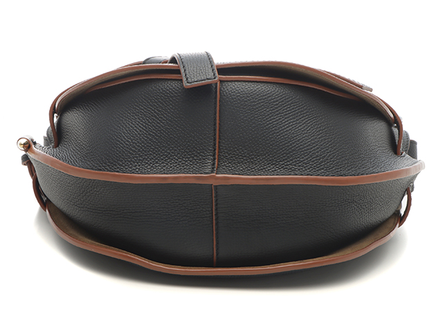 LOEWE ロエベ ゲートバッグ スモール ブラック レザー 【471】N
