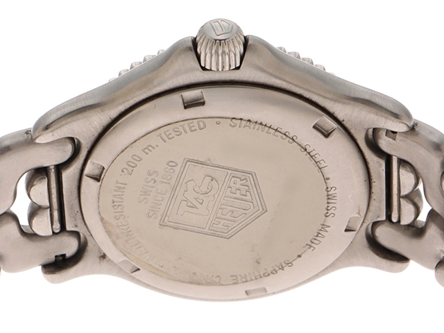 TAG HEUER タグホイヤー 腕時計 セル プロフェッショナル WG1213-K0 SS/SS グレー文字盤 クォーツ【472】TS