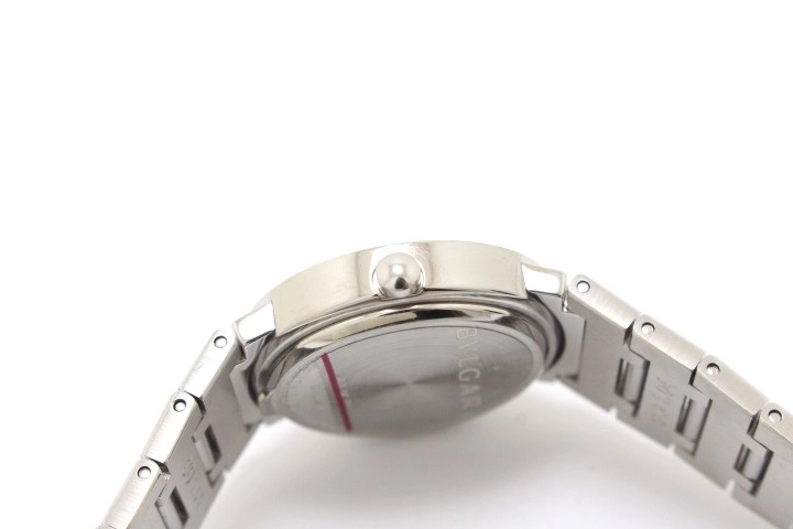 BVLGARI  ブルガリ ブルガリブルガリ BB26SS SS ステンレススチール ブラック文字盤 クォーツ 【460】2148103872723