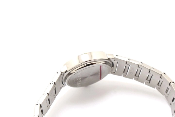 BVLGARI  ブルガリ ブルガリブルガリ BB26SS SS ステンレススチール ブラック文字盤 クォーツ 【460】2148103872723