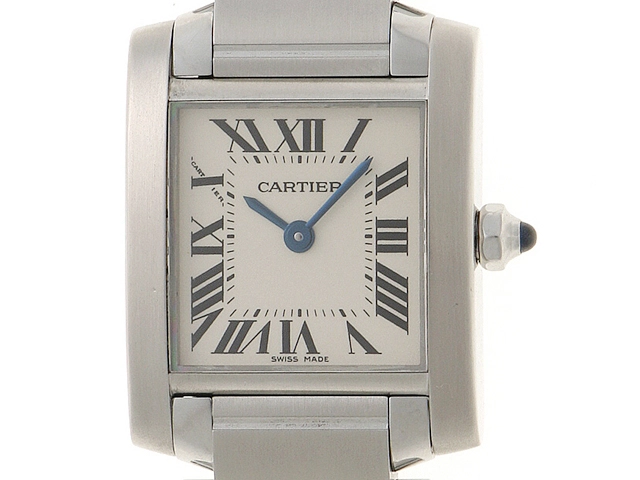 CARTIER カルティエ タンクフランセーズSM クォーツ レディース