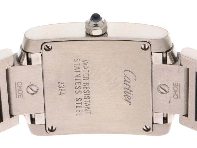 CARTIER カルティエ タンクフランセーズSM クォーツ レディース SS ホワイト W51008Q3 【432】 【2148103872761】