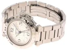 カルティエ Cartier メリディアン GMT デイト 自動巻き シルバー カルティエ パシャC メリディアン 1990年代製