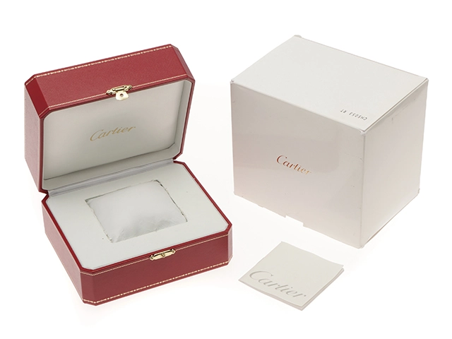 Cartier カルティエ 腕時計 2012年並行品 バロンブルー 28mm W6920034 K18ピンクゴールド/スティール ピンクシェル文字盤 クォーツ【472】SJ