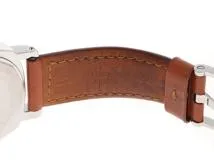 PANERAI パネライ 腕時計 1999年並行品 ルミノールGMT PAM00023 ステンレススティール/革 ブラック文字盤 自動巻き【472】SJ