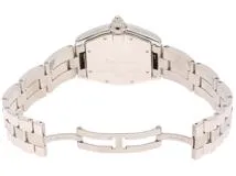 CARTIER カルティエ ロードスター LM ブラック ステンレス W62002V3 メンズ 自動巻き 2148103873331 【432】