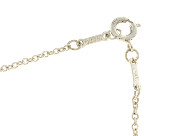 ティファニーこーた TIFFANY&CO ティファニー 5連オープンハート ネックレス/SV/3.8g