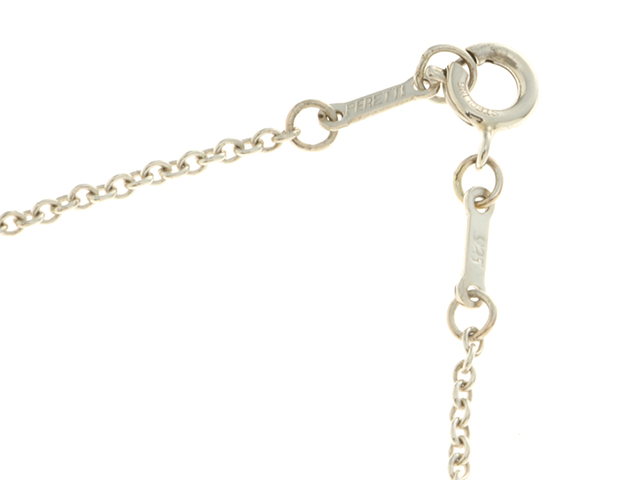TIFFANY&CO ティファニー 5連オープンハート ネックレス/SV/3.8g