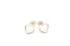 TIFFANY&CO ティファニー パロマピカソ テンダネスハートピアス 925 SV シルバー 両耳用 【460】