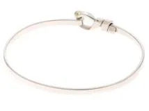 TIFFANY&CO ティファニー ラブノットバングル シルバー 18金