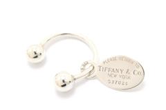 TIFFANY&CO ティファニー リターントゥティファニー オーバルタグ キーリング 925 SV シルバー 【460】2148103874000