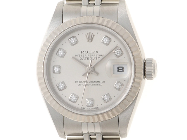 P番 ROLEX ロレックス デイトジャスト 79174G K18WGベゼル/ステンレス  