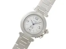 Cartier Pasha C Big Date Stainless Steel White Dial Automatic  