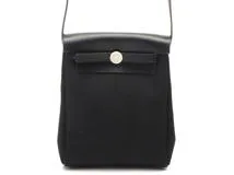 エルメス　エールバッグ　替えバッグ付　HERMES ナチュラル　ブラック エルメスエールバッグ替えバッグ付HERMES ナチュラルブラック