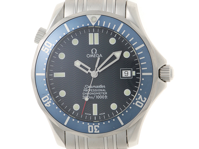 オメガ OMEGA 2531.80 シーマスター300 デイト 自動巻き メンズ OMEGA オメガ シーマスター 300m 2531.80 ステンレス 男性用