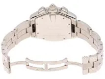 Cartier  カルティエ　ロードスター クロノグラフ XL　W62006X6　SS　シルバー　メンズ　自動巻き2148103874857【432】