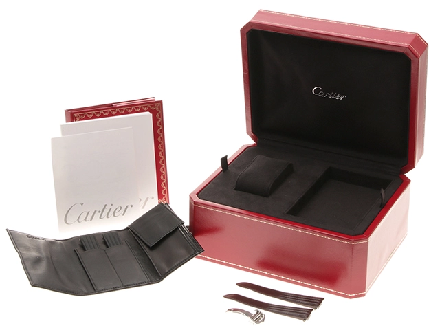 Cartier  カルティエ　ロードスター クロノグラフ XL　W62006X6　SS　シルバー　メンズ　自動巻き2148103874857【432】