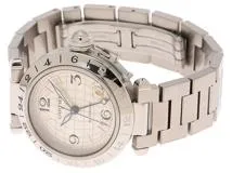 Cartier カルティエ パシャC メリディアン W31029M7 ステンレス GMT  