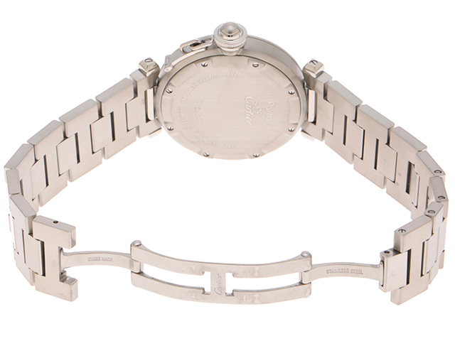 カルティエ Cartier メリディアン GMT デイト 自動巻き シルバー カルティエ Cartier メリディアン GMT デイト 自動巻き シルバー