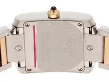 Cartier　カルティエ　タンクフランセーズSM　W51007Q4　K18/SS　ホワイト文字盤　女性用クオーツ時計【473】