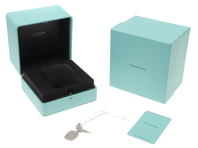 Tiffany＆Co　ティファニー　アトラス 2　クォーツ　SS　63452807　ティファニーブルー文字盤レディース【431】2148103874970