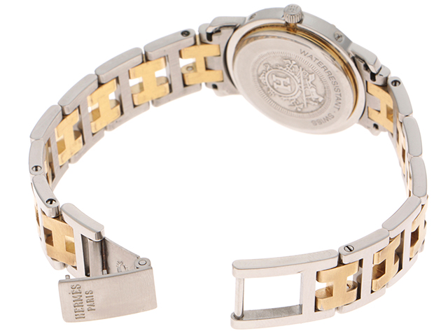 HERMES エルメス 腕時計 クリッパーコンビ CL3.240 クォーツ