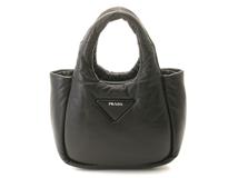PRADA プラダ 2wayバッグ ブラック レザー 1BA359【472】YY