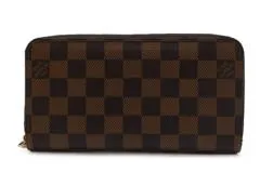 みなみルイヴィトン ダミエ エベヌ ジッピーウォレット ラウンド 長財布 LOUIS VUITTON ルイヴィトン ダミエ・エベヌ・ジッピー