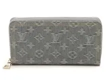 LOUIS VUITTON ルイヴィトン 財布/長財布 ジッピー・ウォレット モノグラム・デニム ウォッシュドグレー 2025春夏コレクション M13214【472】YY