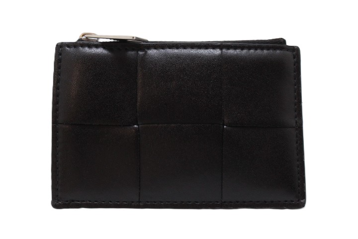 新品未使用 送料無料 BOTTEGA VENETA ボッテガ コインケース 黒 ボッテガヴェネタ コインケース メンズ コンパクト ミニ 財布