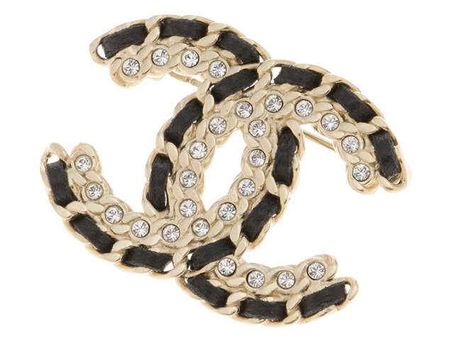 訳あり　ストーン3個取れてます　鑑定済　CHANEL ココマーク　ピンブローチ 訳あり ココマーク ストーン3個取れてます 鑑定済 CHANEL ピン
