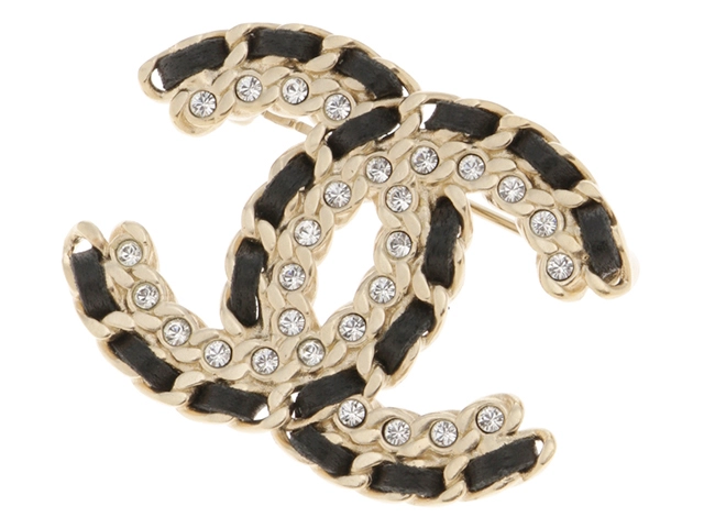 ★極美品★ CHANEL シャネル　ココマーク　ライトストーン　ブローチ 中古・古着通販】CHANEL (シャネル) ココマークラインストーン