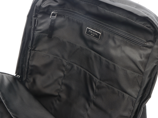 PRADA プラダ バックパック VZ0055 ブラック ナイロン【431