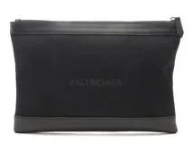 ★美品★バレンシアガ 373834 ネイビークリップM クラッチバッグ レザー BALENCIAGA バレンシアガ クラッチバッグ ネイビークリップM