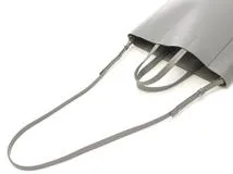 CELINE　セリーヌ　バーティカル　カバスモール　2WAYトートバッグ　グレー　レザー【433】2148103877926