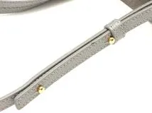 CELINE　セリーヌ　バーティカル　カバスモール　2WAYトートバッグ　グレー　レザー【433】2148103877926