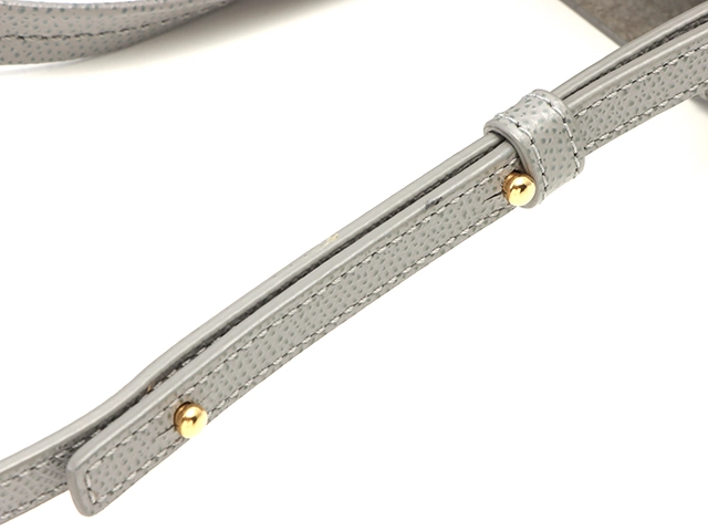 CELINE　セリーヌ　バーティカル　カバスモール　2WAYトートバッグ　グレー　レザー【433】2148103877926