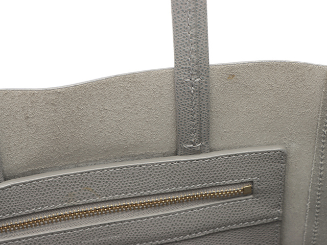 CELINE セリーヌ バーティカル カバスモール 2WAYトートバッグ グレー