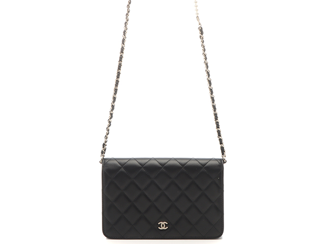CHANEL マトラッセ ラムスキン ダブルフラップ チェーンストラップ 75 CHANEL シャネル マトラッセ ダブルフラップ チェーンウォレット