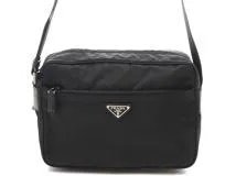 FENDI フェンディ ワンショルダー ブラック ナイロン/レザー
