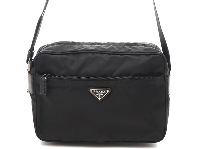 FENDI フェンディ ワンショルダー ブラック ナイロン/レザー