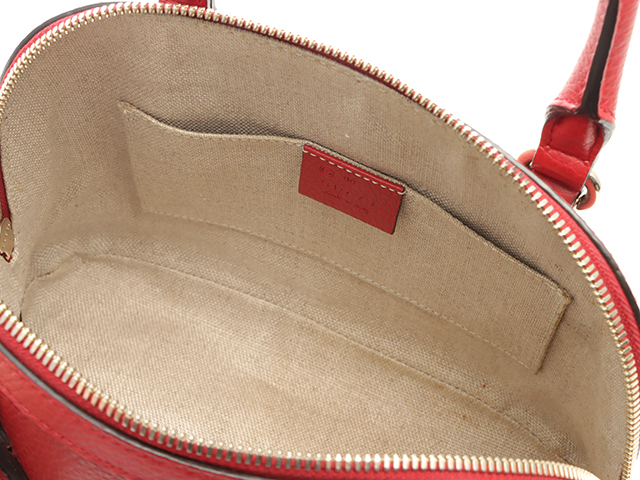 GUCCI グッチ 2wayバッグ レッド レザー 449661 2148103878206 【200