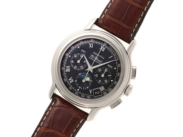 セカンドチャンス ZENITH Chronomaster Original Triple Calendar ゼニス クロノマスター