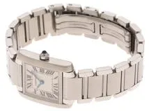 Cartier　　カルティエ 　　タンクフランセーズSM 　　W51008Q3 　　ホワイト 　　レディース  　クォーツ　　【436】　　2143600389118